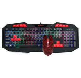 Kit Combo Gamer Teclado y Mouse MK-503 Xtrike Me