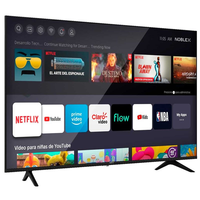 Smart Tv Noblex 50" Dk50x7500 Android 4k Uhd Maxihogar