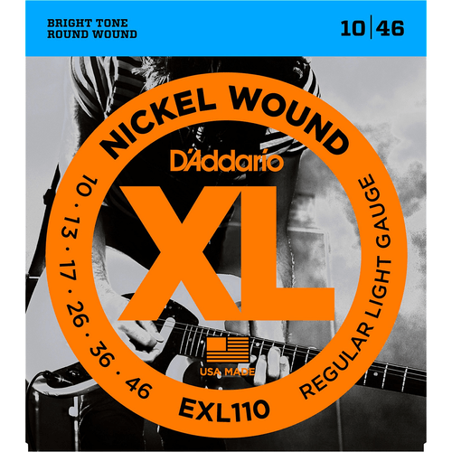 D'Addario Exl110 Encordado Guitarra Eléctrica