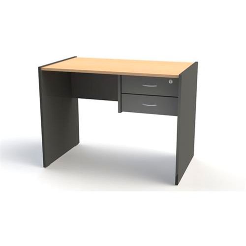 Escritorio Piro 910 Negro/Haya 1.0Mt 2 Cajones
