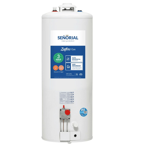 Termotanque a Gas Señorial Zafiro TSZ-85 85Lts