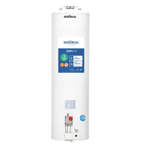 Termotanque a Gas Señorial Zafiro TSZ-120 120Lts
