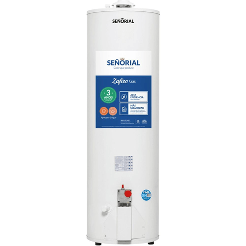 Termotanque a Gas Señorial Zafiro TSZ-160 160 Lts