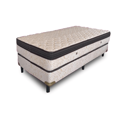 Conjunto Sommier Sueño Dorado Terranova 080x190