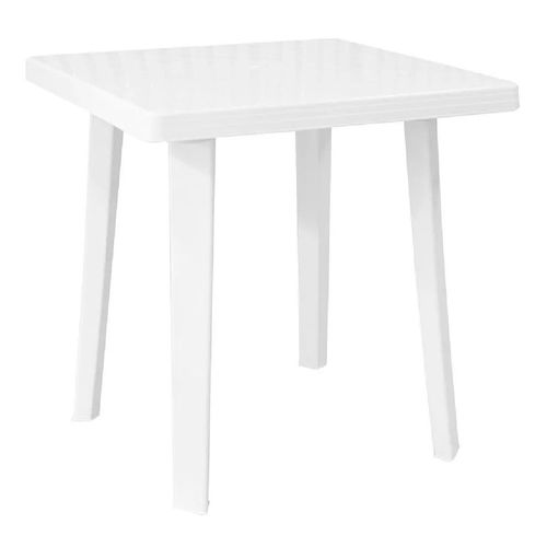 Mesa Cuadrada Quality Plastic Blanca 70X70 40302