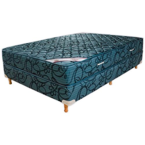 Conjunto Sommier Espuma De Alta Densidad Sueño Dorado Hartmann 140 x 190