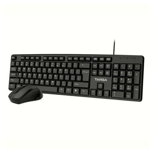 Kit Teclado Cable Y Mouse Usb Targa Office 200