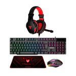 Kit-Teclado---Mouse---Auricular---Pad-Gamer-Targa-MARS-400-USB-Led