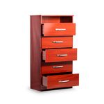 Comoda-Chifonier-Maximo-60102-con-estante-5-Cajones-Caoba-3