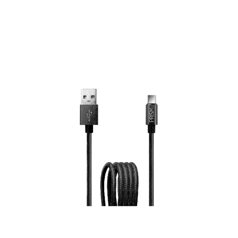 Cable Foxbox 2821 PRISM 1.25 Mts Cable Type-C Negro
