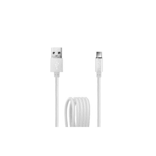 Cable Foxbox 2822 PRISM 1.25 Mts Cable Type-C Blanco