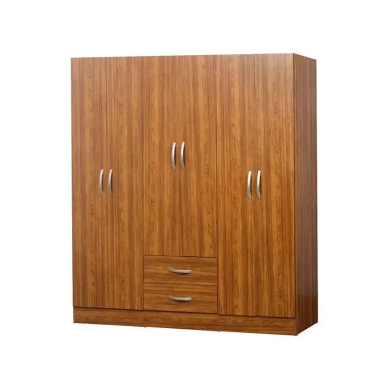 Placard Ricchezze Benevento 180 6 Puertas 2 Cajones Castaño