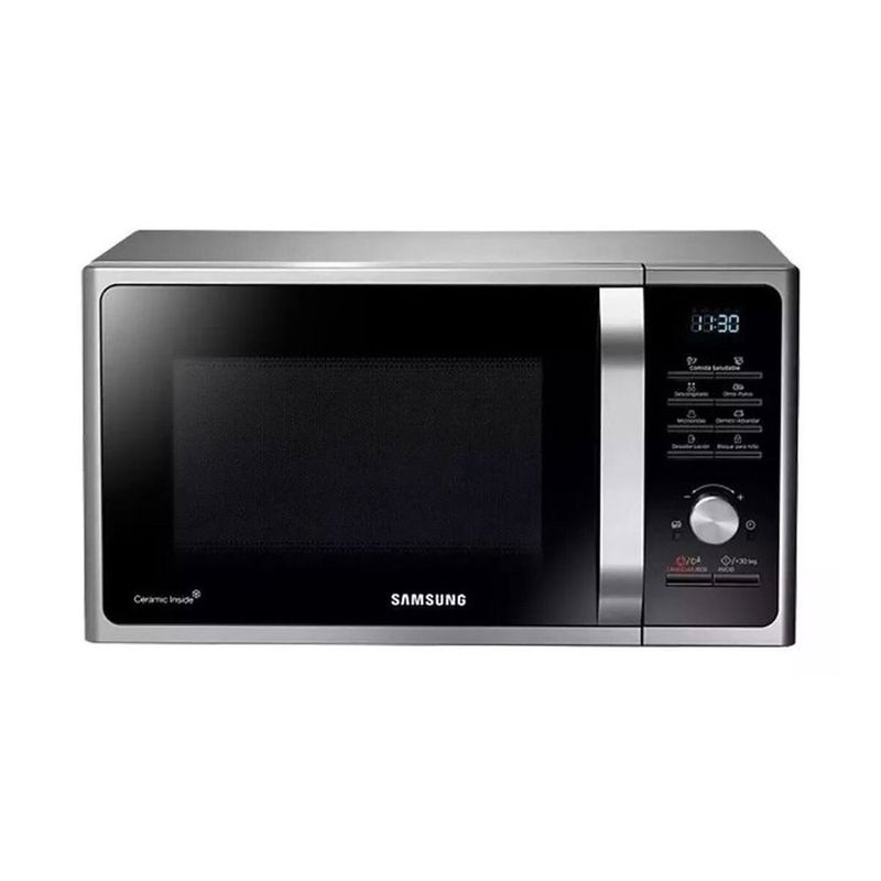 Microondas Digital Samsung 28lts Grill Mg28f3k3tas 900W