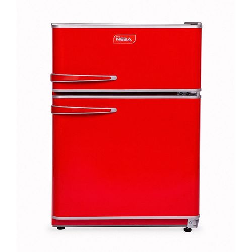 Heladera bajo mesada Neba bajo A128 124lt Roja