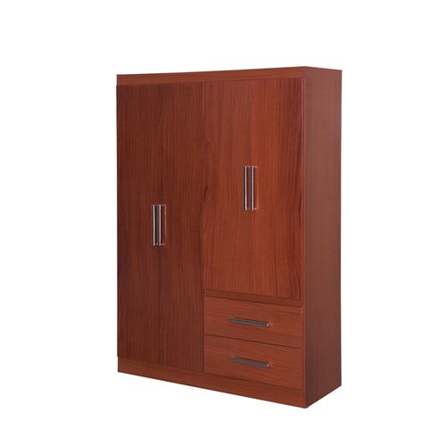 Ropero Maximo 54002 4 Puertas Caoba