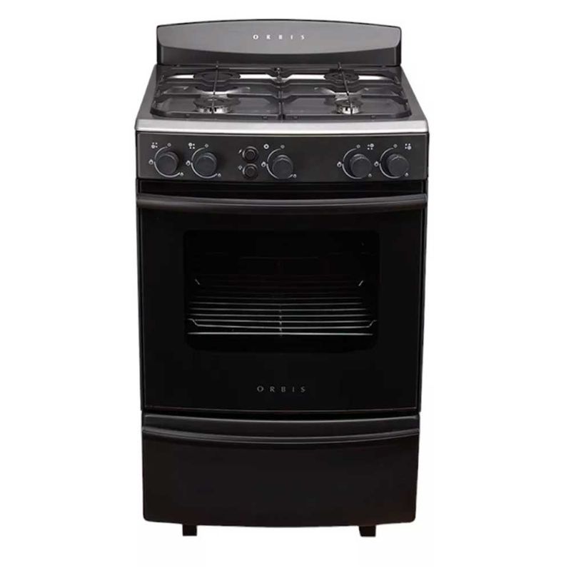 Cocina A Gas Orbis 958gp4m 55cm Grafito958gp4m
