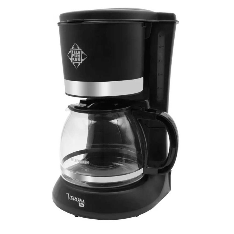 Cafetera Telefunken Verona Plus 1.2 Lts C/Filtro