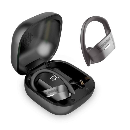 Auricular Telefunken In-Ear Sport Bt/Tws Black