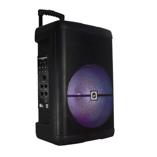 Combo Bafle Stromberg Carls Riot 3 100W RMS 15" BT + Tripode Solid + Mic Verse
