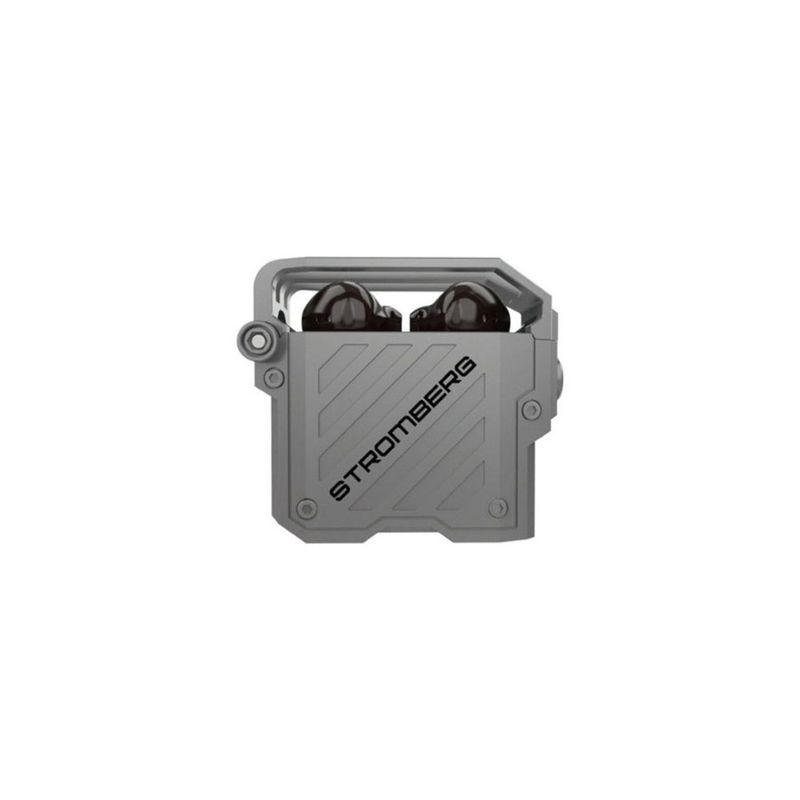 Auriculares Stromberg Carls Cyber Wave TWS BT Gris