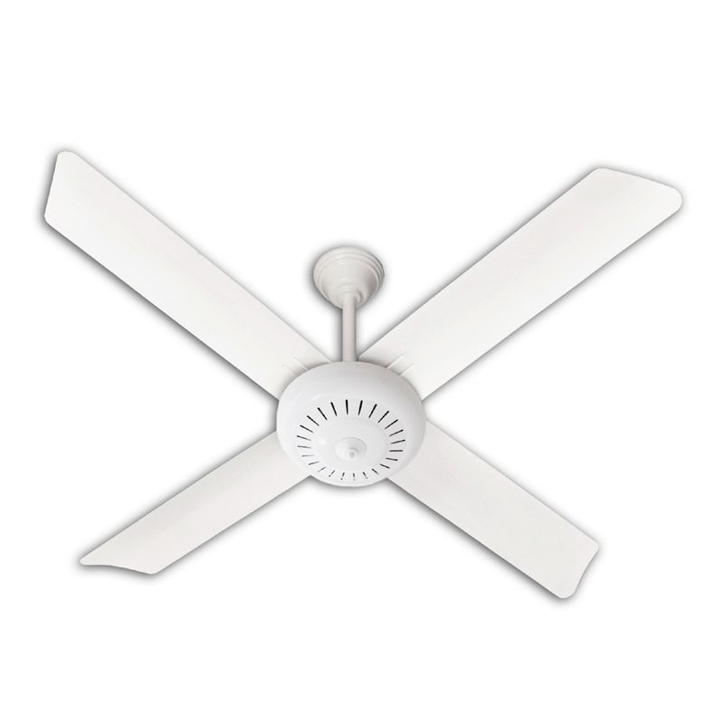 Ventilador De Techo Severbon 030021 VTA420TP Blanco 4 Palas 100W Doble Rodamiento