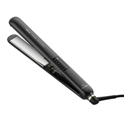 Planchita De Pelo Ga.Ma. CP14 Led Dual Plate Gold