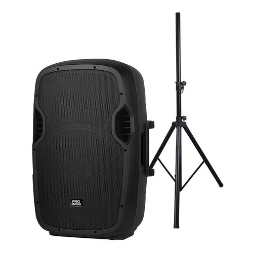 Bafles Pro Bass Bafle Activo 12" Bt Usb C/Tripodeelevate 112