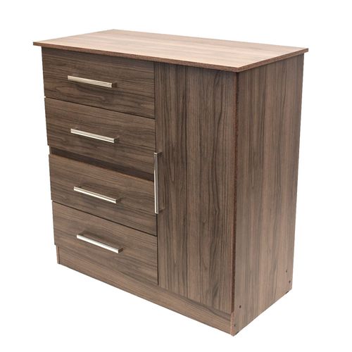 Comoda Maximo 50007 Comoda 1 Puerta 4 Cajones Dakota