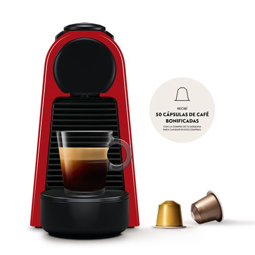 Cafetera Nespresso Essenza mini Red D30