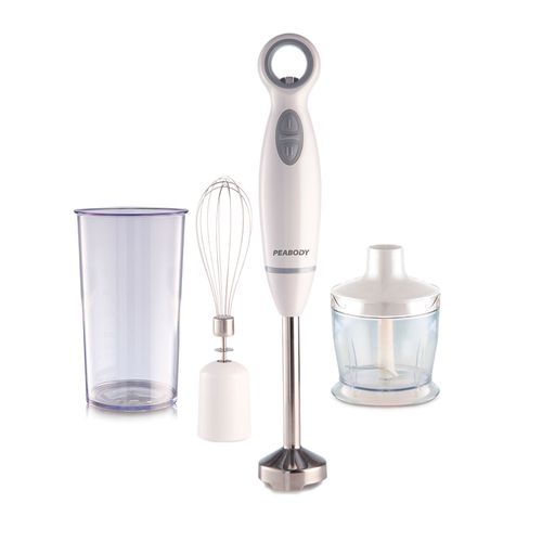 Licuadora De Mano Mixer Peabody Pe-Lma323B 600W Blanca