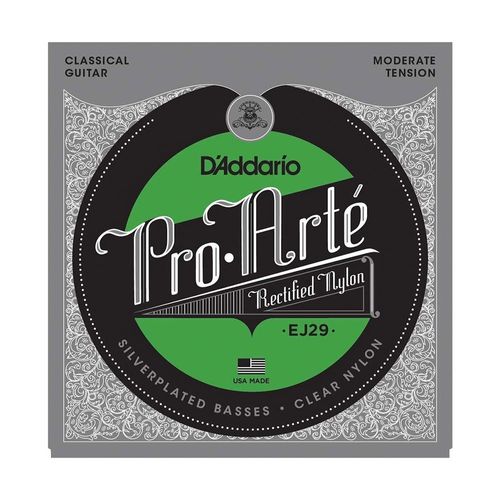 Encordado P/Guit Clasica Nylon Pro Arte Tens Moder Daddario Ej29