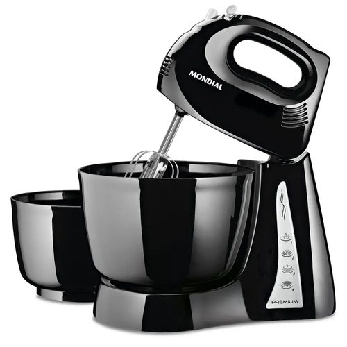 Batidora De Mano Mondial B-04Np Batidora C/Bowl