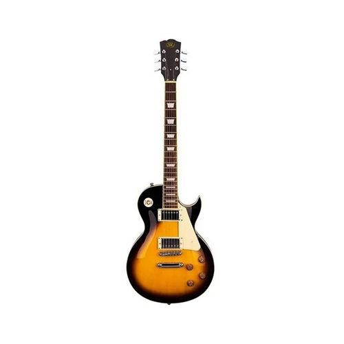 Guitarra Eléctrica Sx EE3-BK/VS Les Paul 2 Humbucker