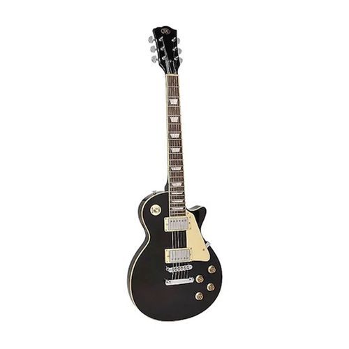 Guitarra Eléctrica Sx EF3-BK Les Paul 2 Humbucker Tapa Maple
