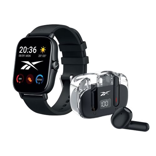 Smartwatch Reebok Rbk-Bdst-K Sport Pack Smartwatch + Auricular