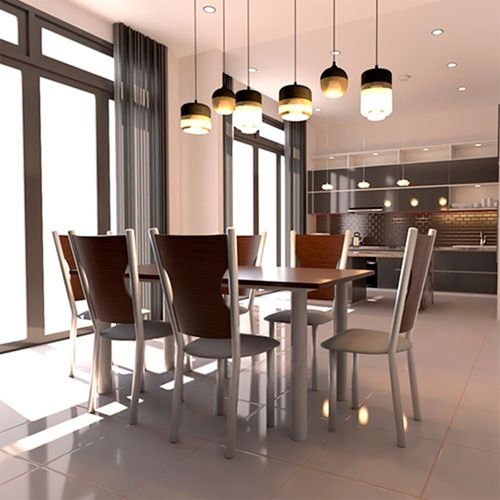 Combo Mesa + Silla Augustemesa Roma 1.70 Mts + 6 Sillas Paris Rm