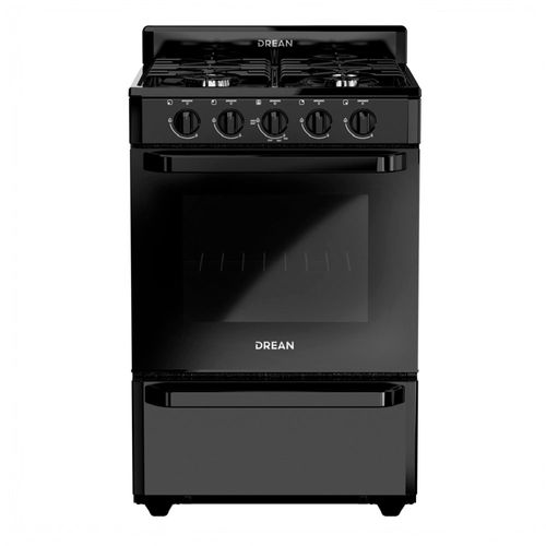 Cocina Gas Drean Cd5602An0 56 Cm S/Luz S/Enc Negra