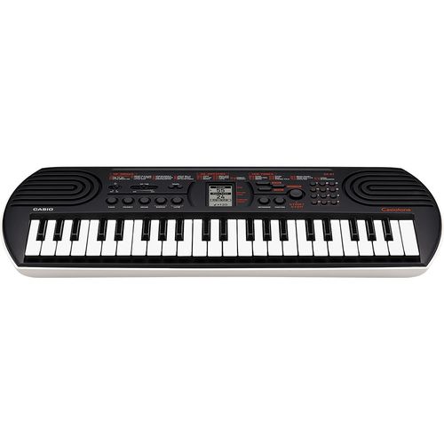Organo Teclado Casio SA-81 44 Teclas Mini Niño Negro-Blanco