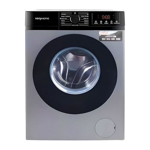 Lavarropas Automático Kanji Kjh-Wmcfsl8k 8 Kg Inverter Silver 12 Programas