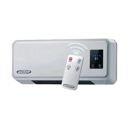 Calefactor Electrico Embassy Em-C2000d2 De Pared Tipo Split C/Control 2000w