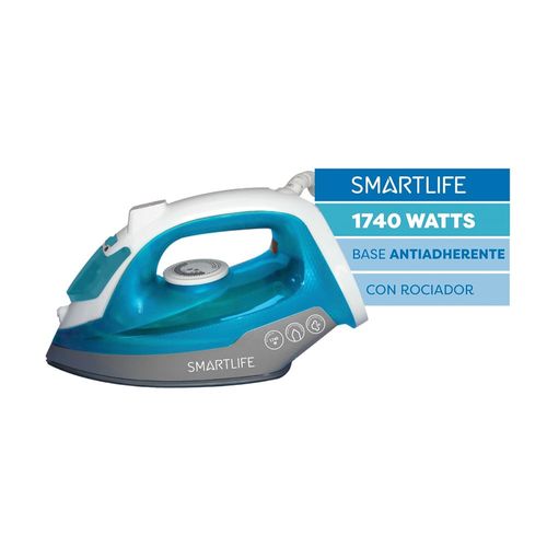 Plancha Vapor Smartlife Sl-Si2473pn AntiadH 1460w