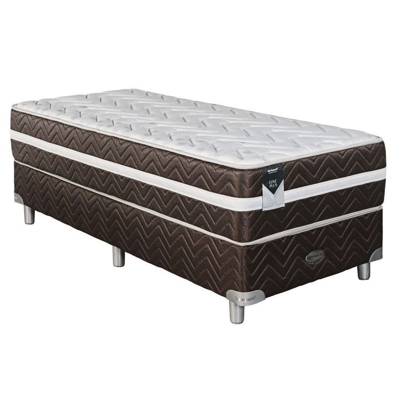Conjunto Espuma Springwall One Plus 080x190