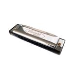 Armonica Diatonica Lincoln Widns Cromada Blusera