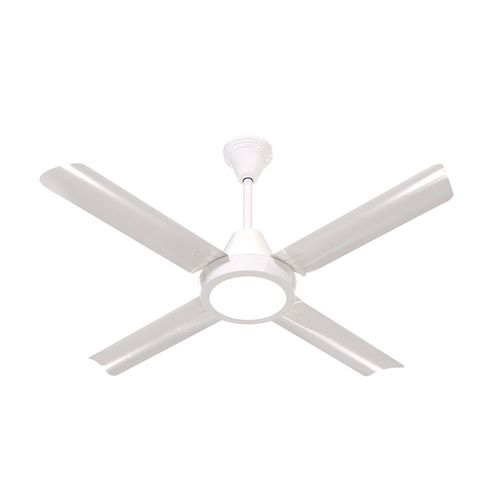Ventilador Techo Severbon Fusion Led Blanco 4 Palas 1.20mt 300rpm