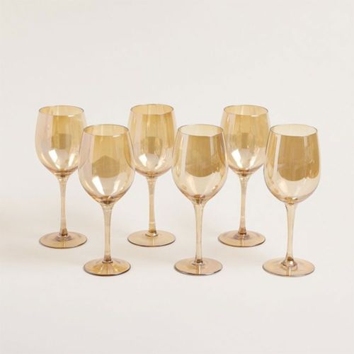 Set x 6 Copas Linea Doré 7x21cm