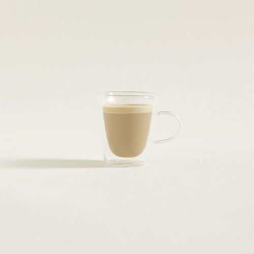 Pocillo De Café Conico Doble Vidrio 200ml