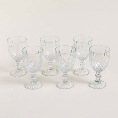 Set x 6 Copas De Vidrio Queen 350ml