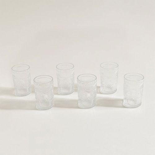 Set x 6 Vasos Altos De Vidrio