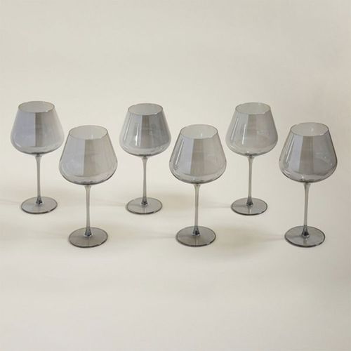 Set x 6 Copas Mirror Base Anchac 750 Ml