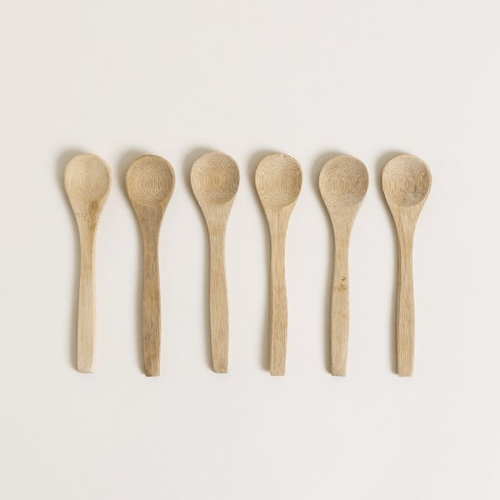 Set x 12 Cucharitas Red De Madera